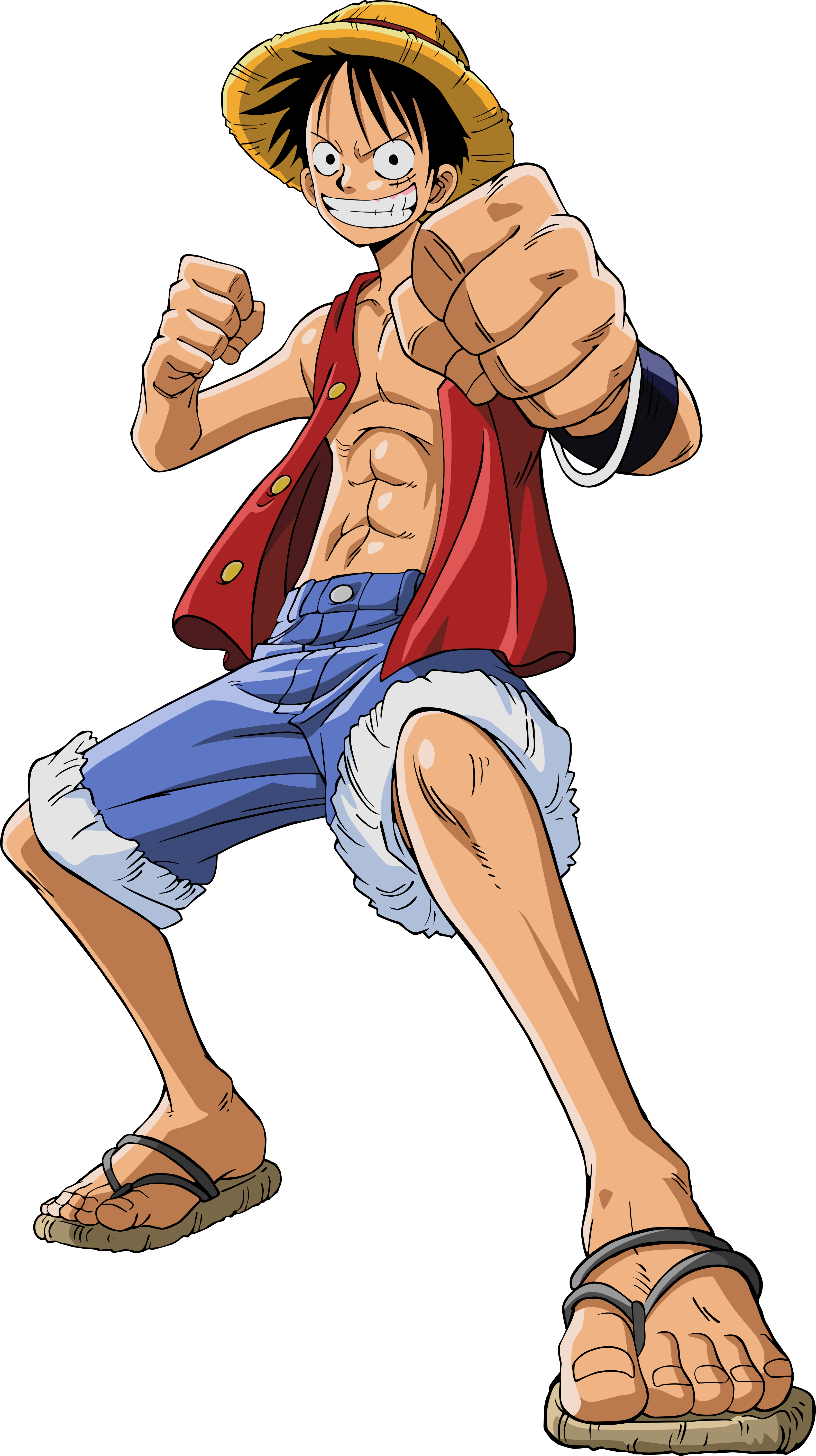 One Piece Luffy Background Transparent PNG Image