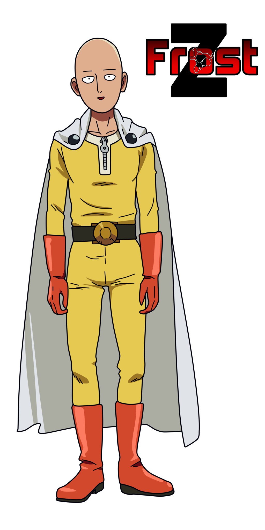 Saitama Man Punch One Transparent PNG Image