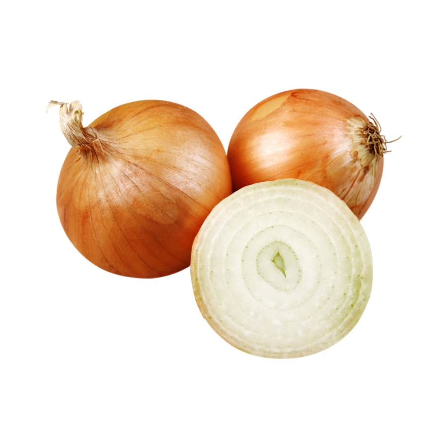 Brown Onion Bunch Transparent PNG Image
