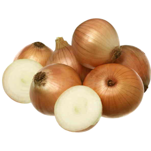 Brown Slice Onion Transparent PNG Image