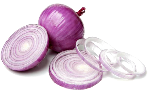 Slice Onion Transparent PNG Image