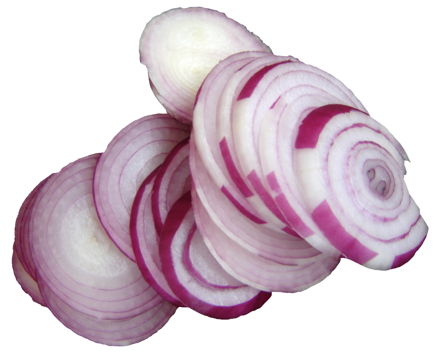 Slice Onion Transparent PNG Image