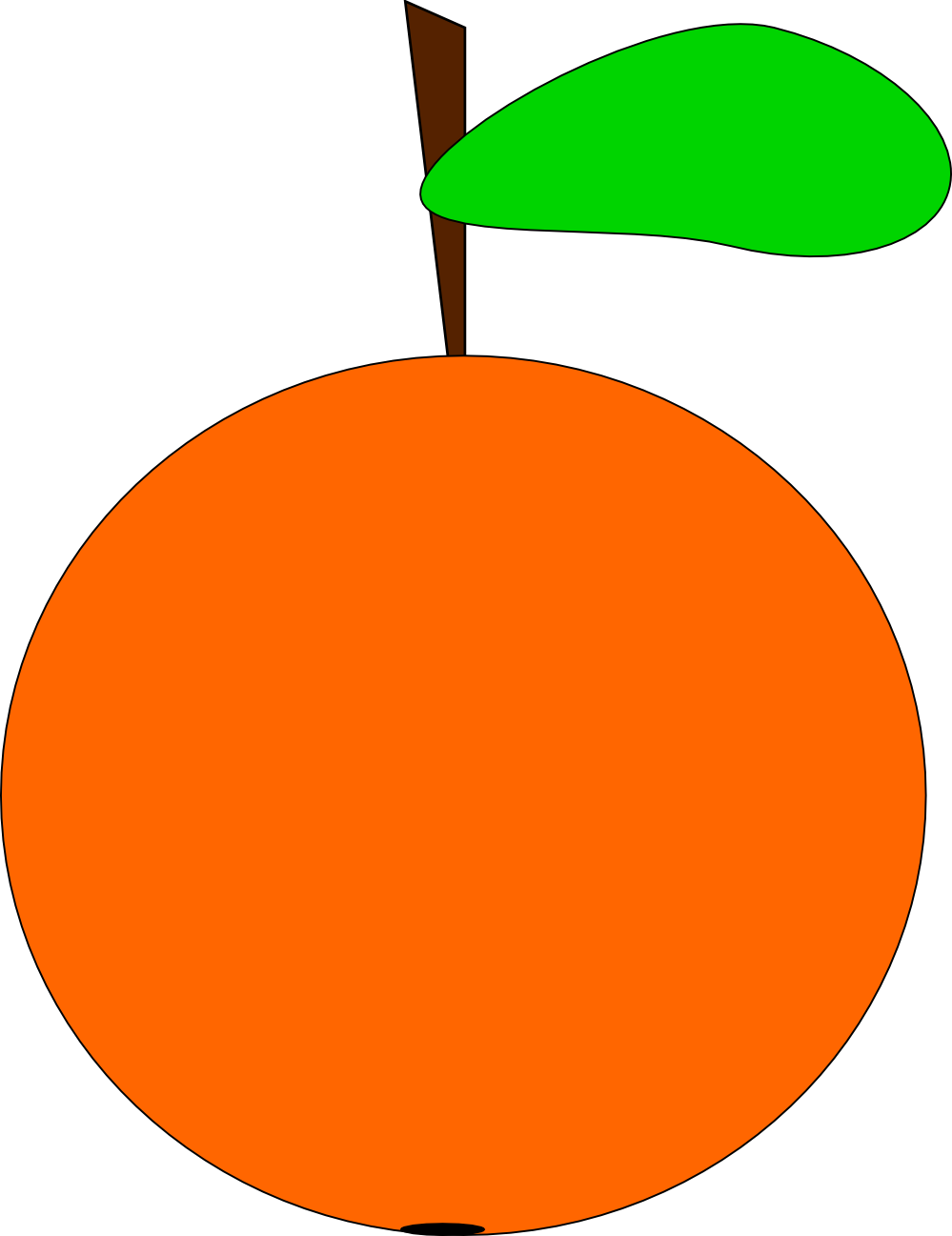 Orange Transparent PNG Image