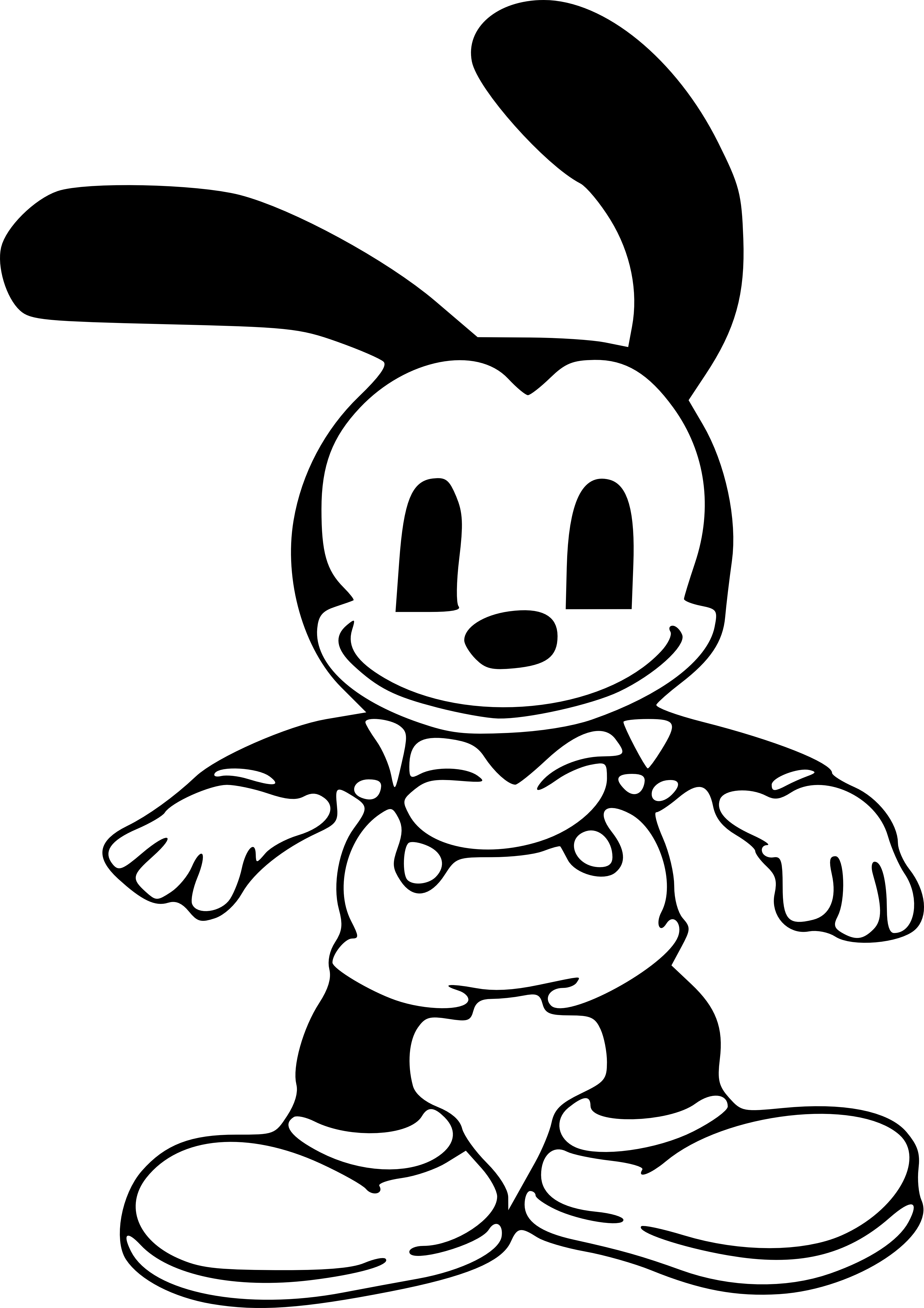 Oswald The Lucky Rabbit Transparent PNG Image
