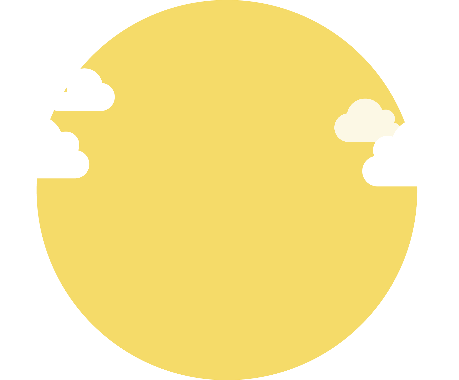 Oval Circle Material Sky Yellow Transparent PNG Image