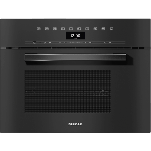 Miele Black Oven Microwave Transparent PNG Image