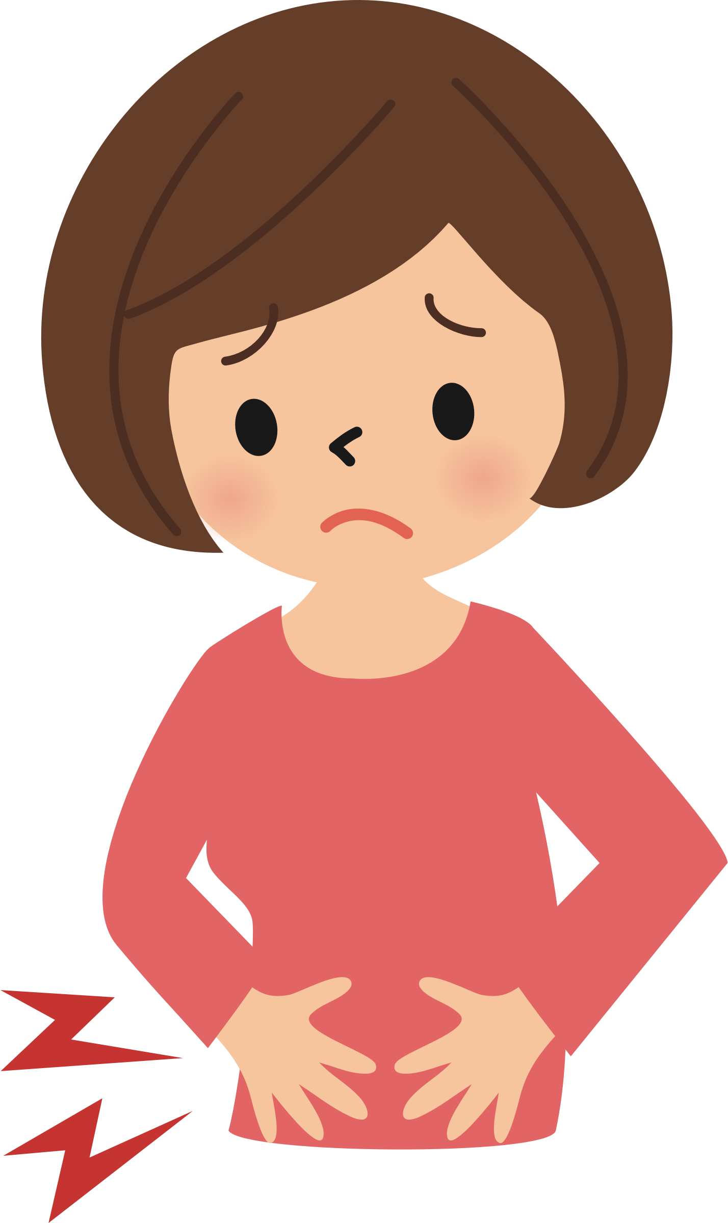 Pain In Stomach Transparent PNG Image