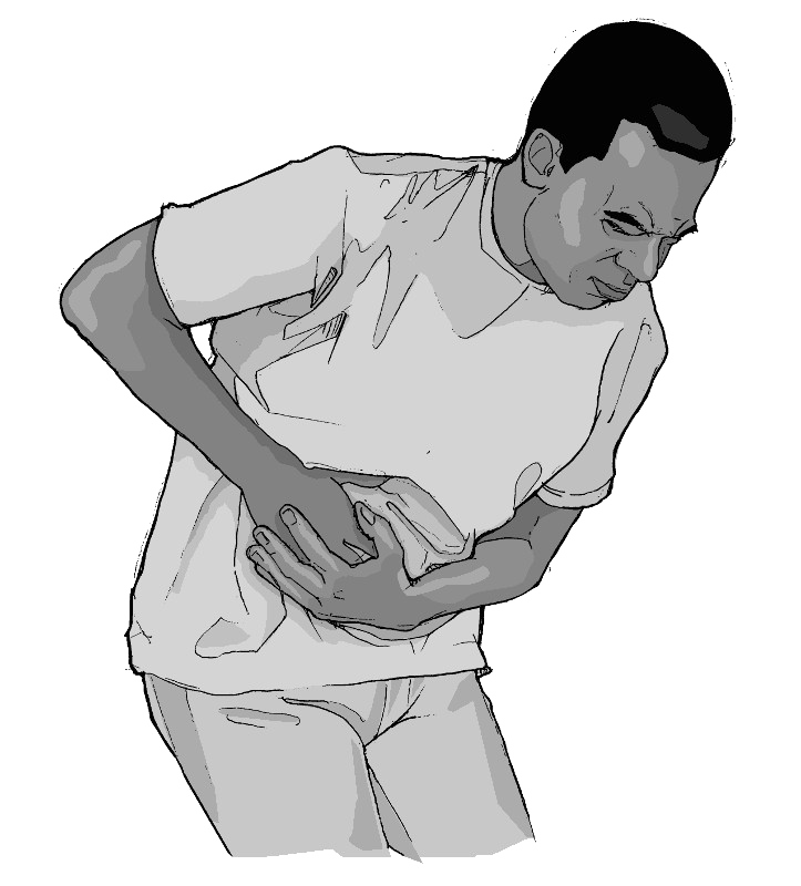 Pain In Stomach Transparent PNG Image