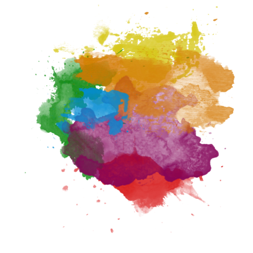 Color Paint Art Transparent PNG Image
