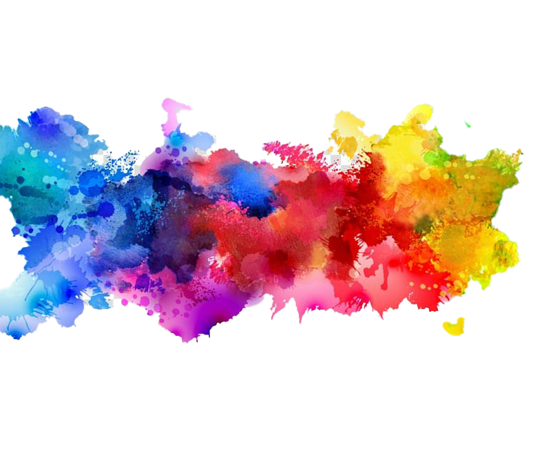 Color Paint Art Transparent PNG Image