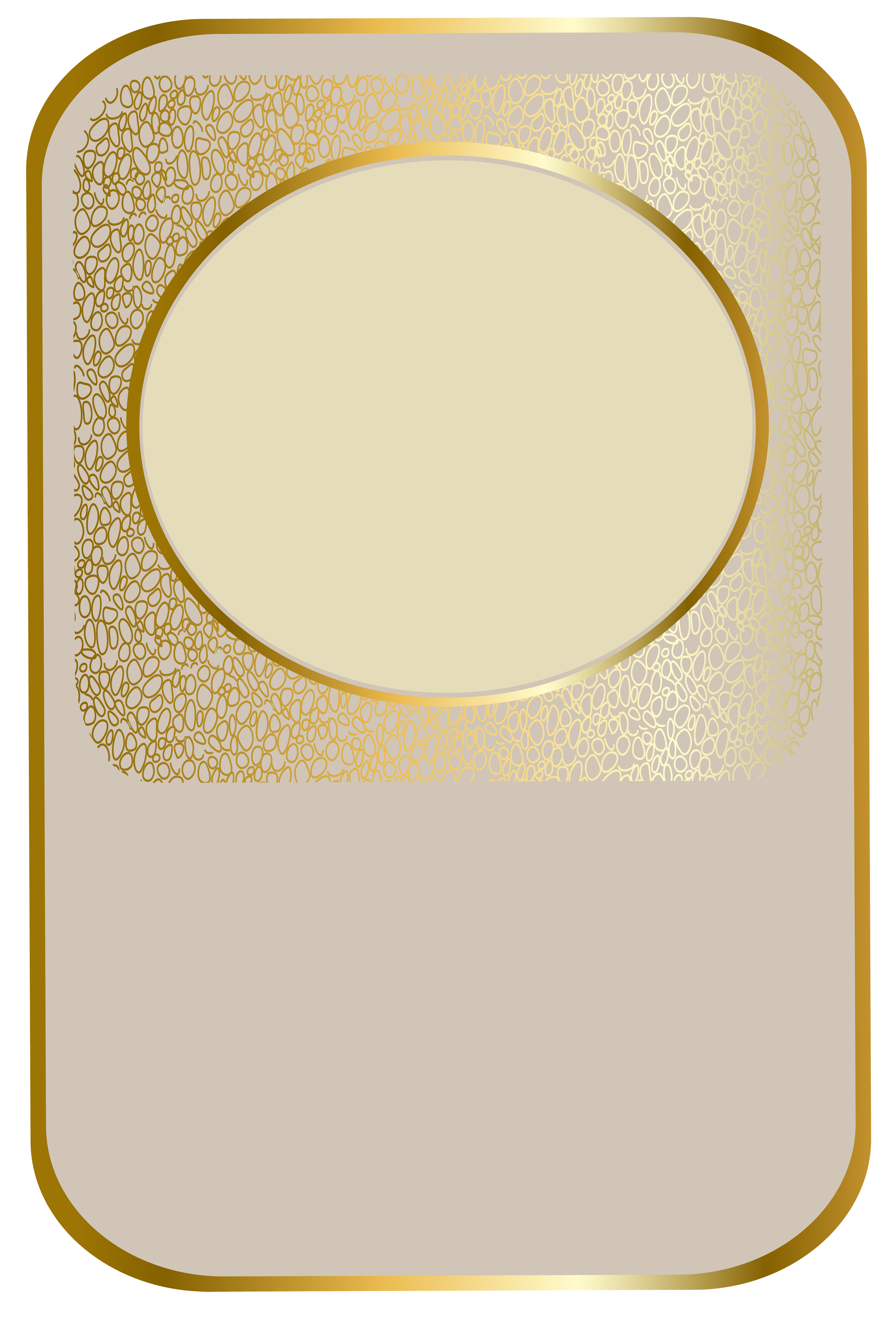 Label Facebook Luxury Cream Transparent PNG Image