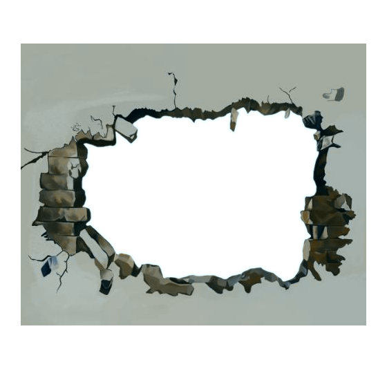 Square Wall Frame Mapping Texture Computer Transparent PNG Image