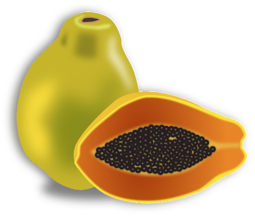 Papaya Green Transparent PNG Image