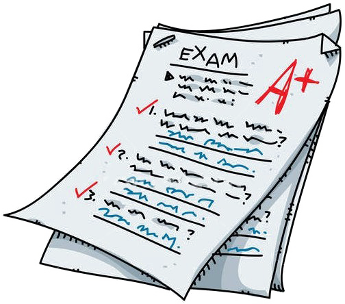 Exam Transparent PNG Image