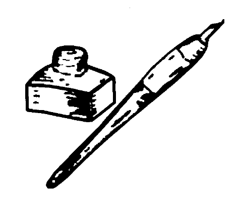 Ink Pot Transparent PNG Image