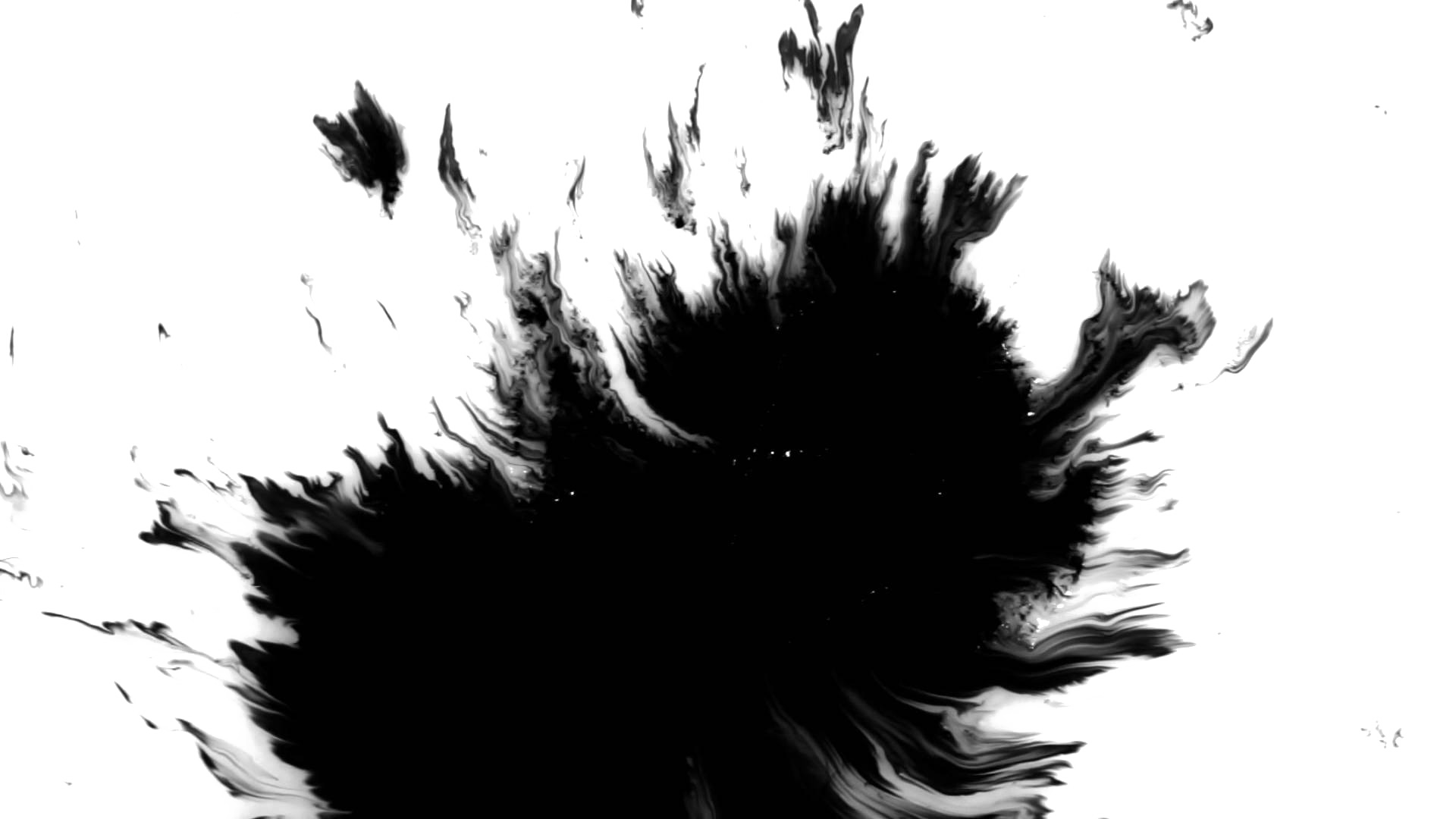 Black Ink Transparent PNG Image