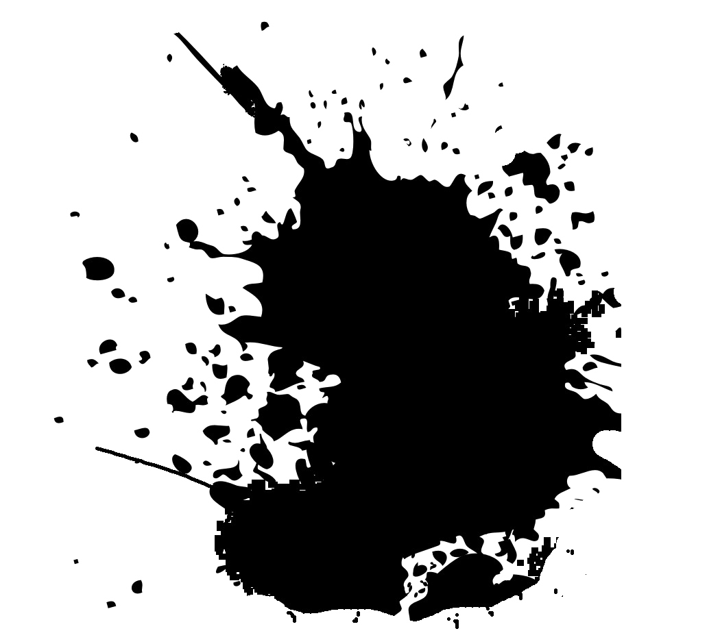 Black Ink Transparent PNG Image