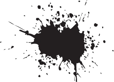 Black Ink Transparent PNG Image