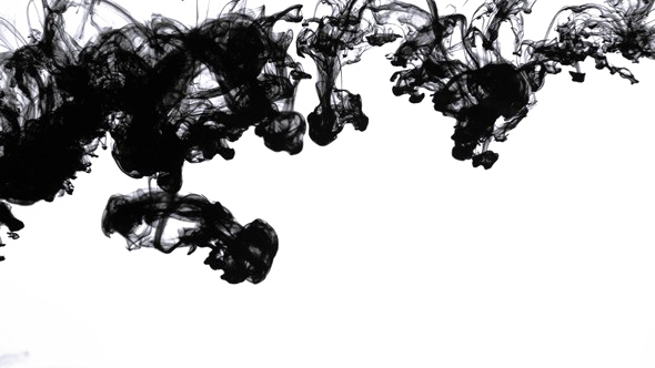 Black Ink Transparent PNG Image