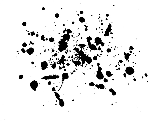 Black Ink Transparent PNG Image