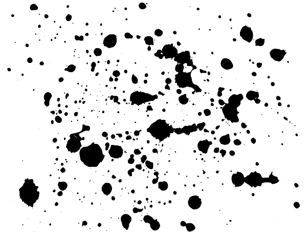 Black Ink Transparent PNG Image