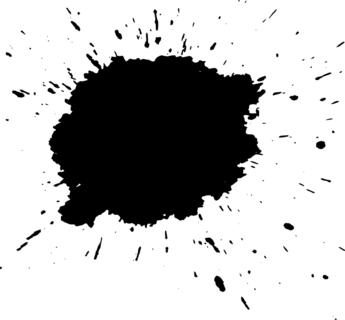 Black Ink Transparent PNG Image
