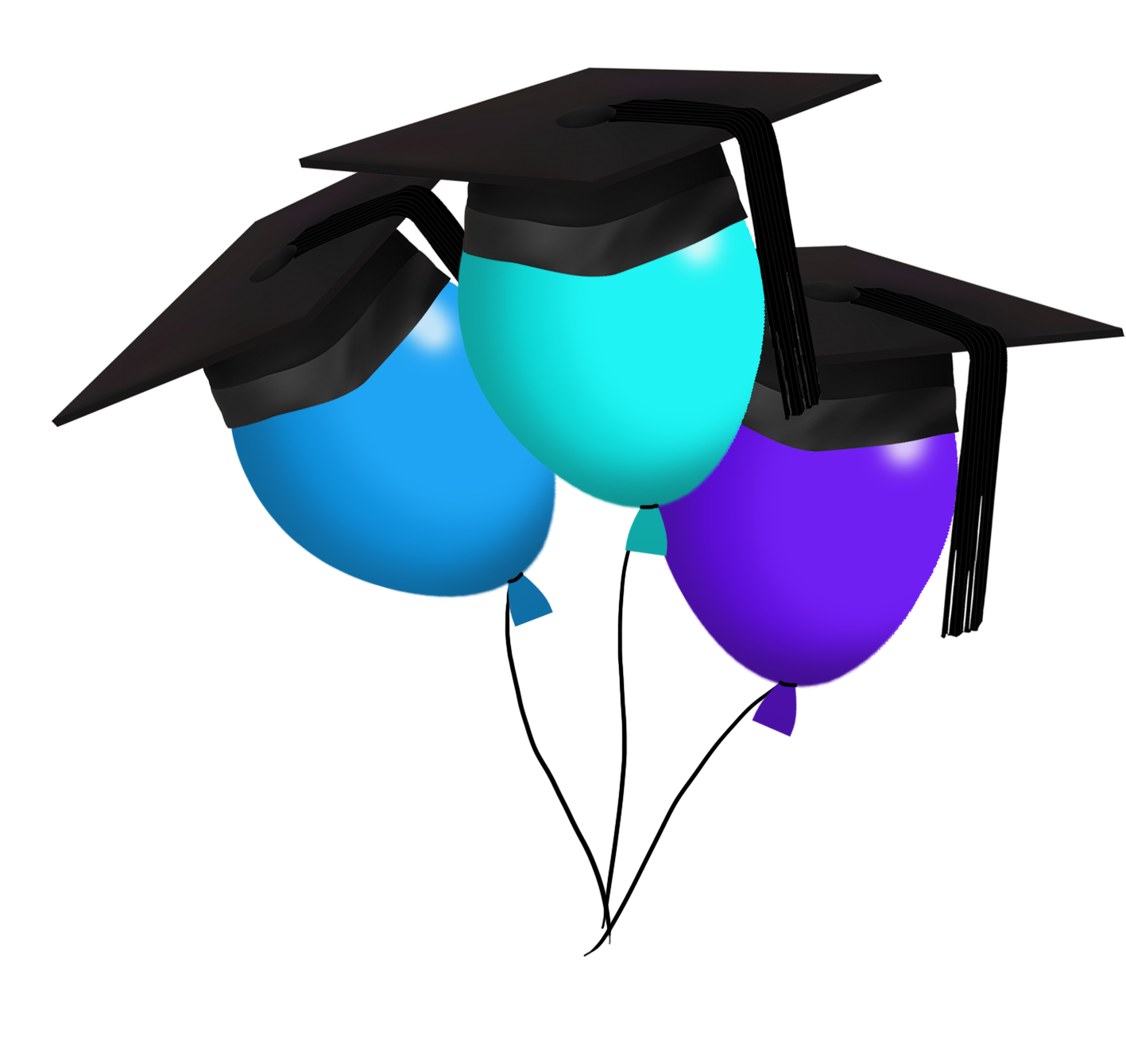 Graduation Cap Transparent PNG Image