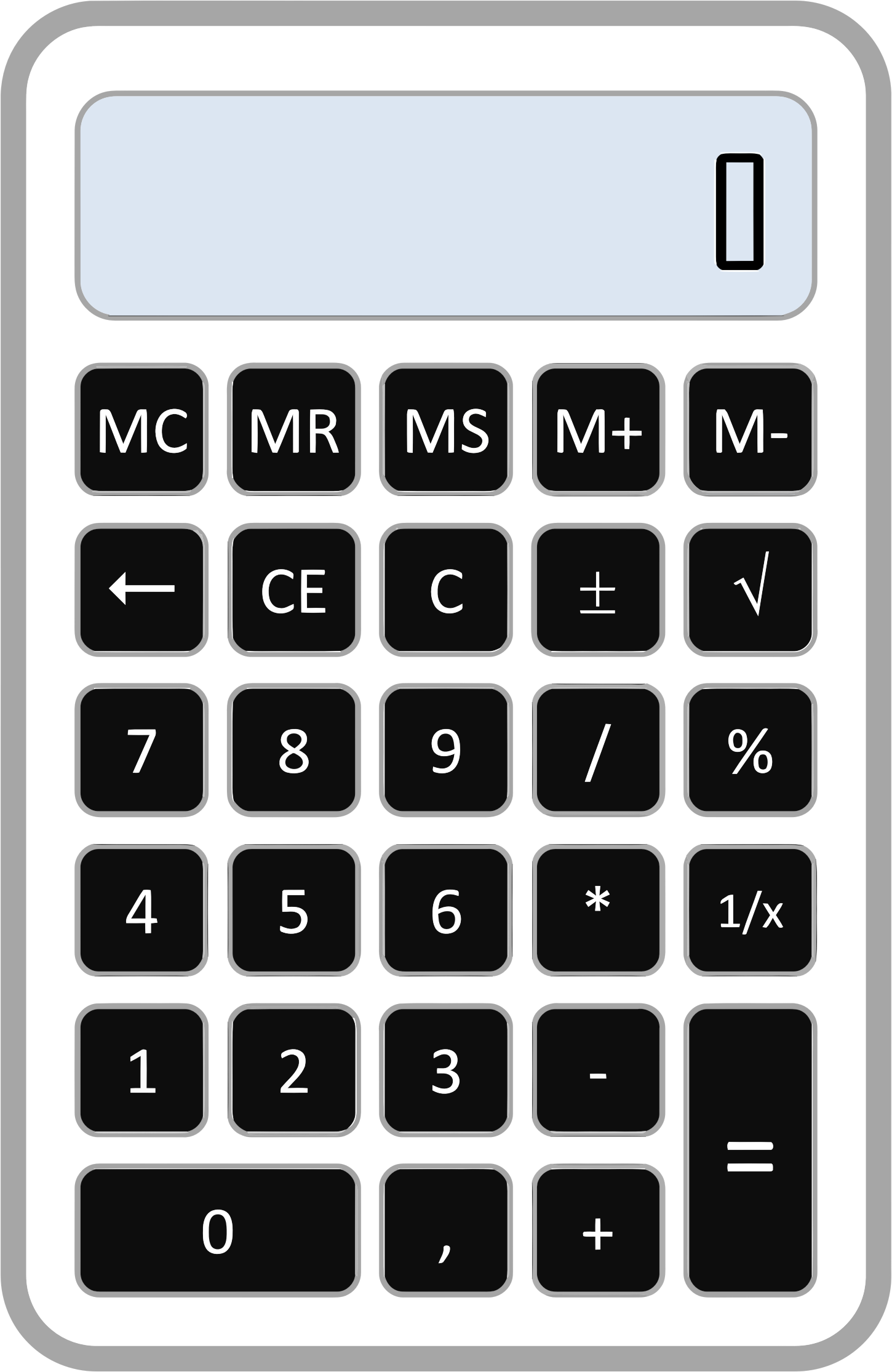 Calculator Transparent PNG Image