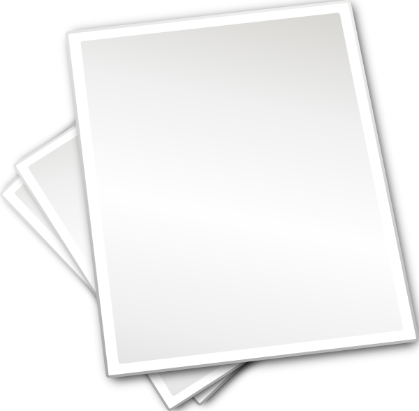 Paper Sheet Transparent PNG Image
