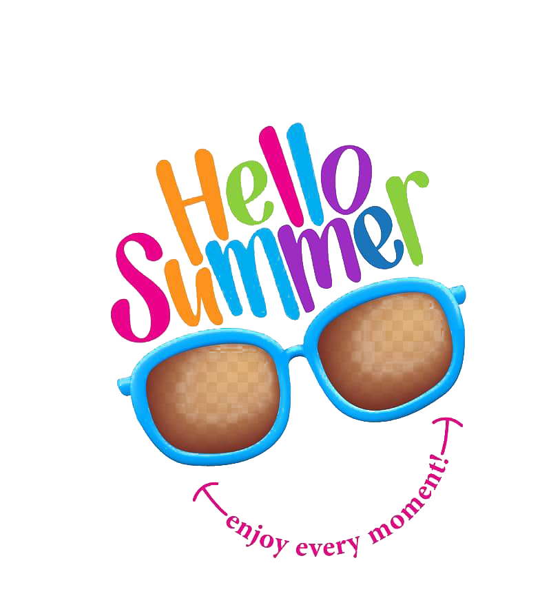 Summer Hello Transparent PNG Image
