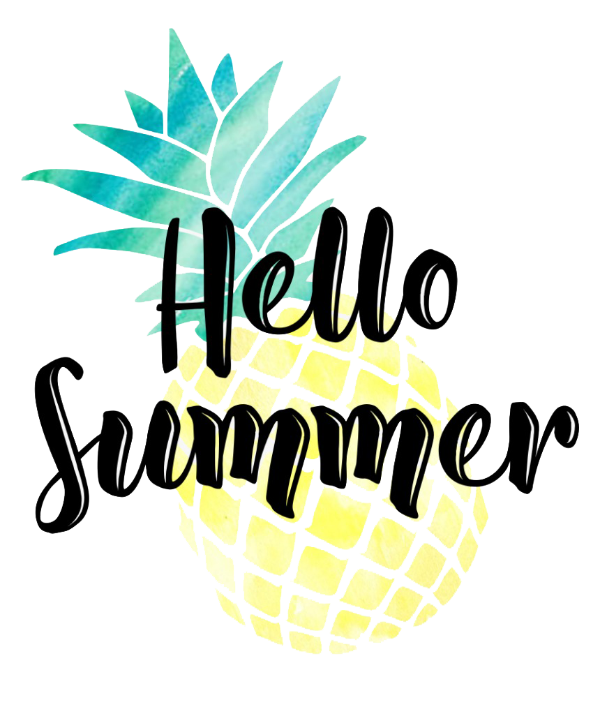 Summer Hello Transparent PNG Image