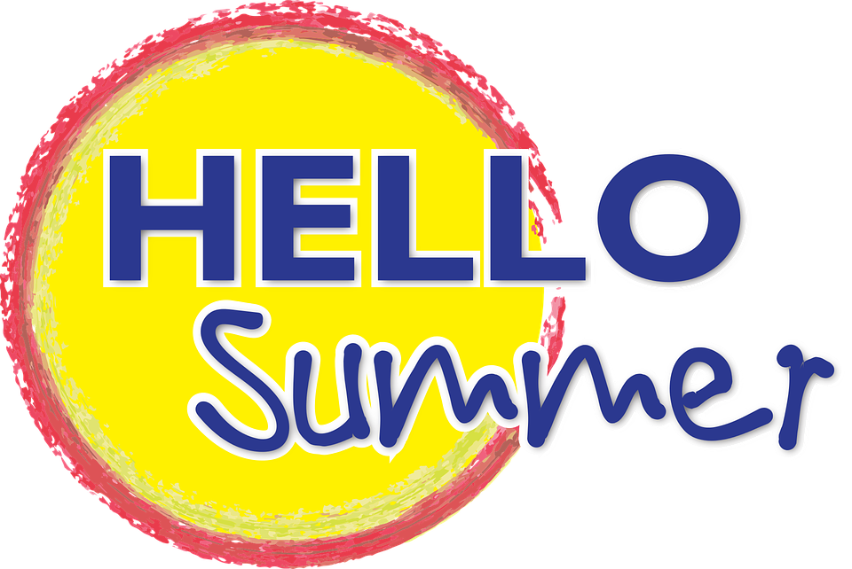 Summer Hello File Transparent PNG Image