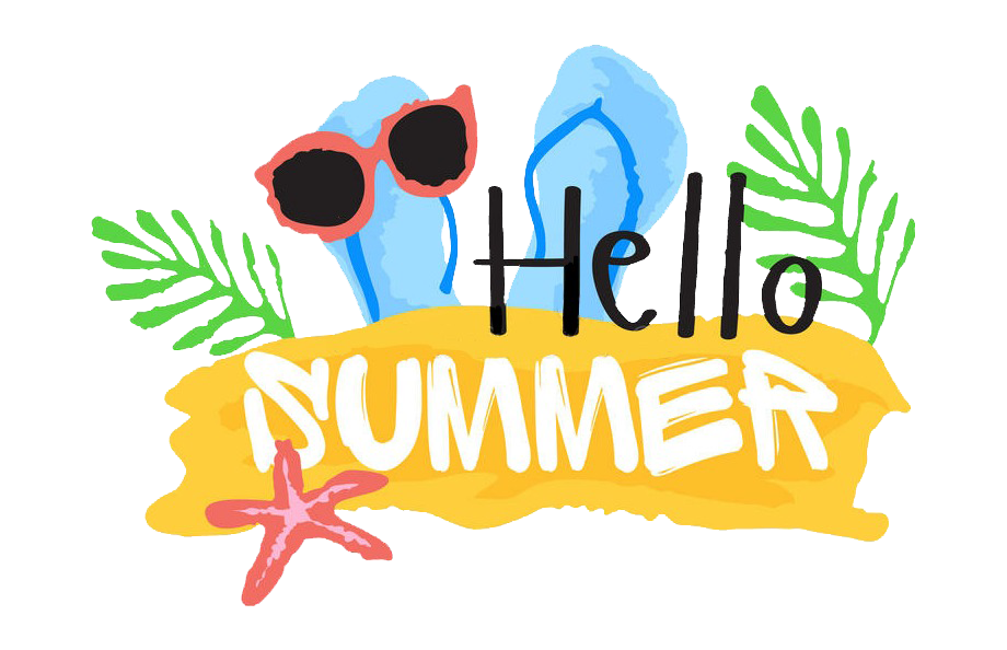 Summer Hello Transparent PNG Image