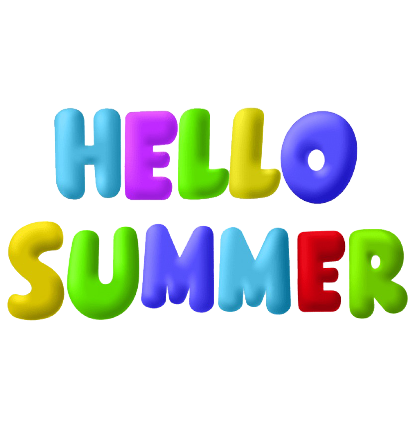 Summer Hello Transparent PNG Image