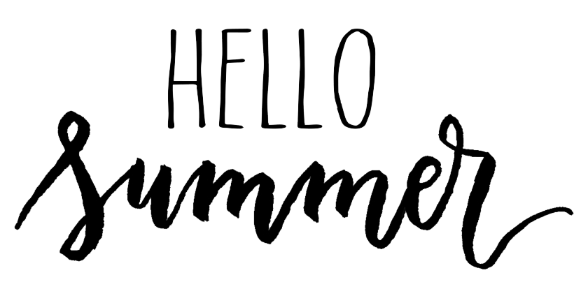 Summer Word Hello Transparent PNG Image