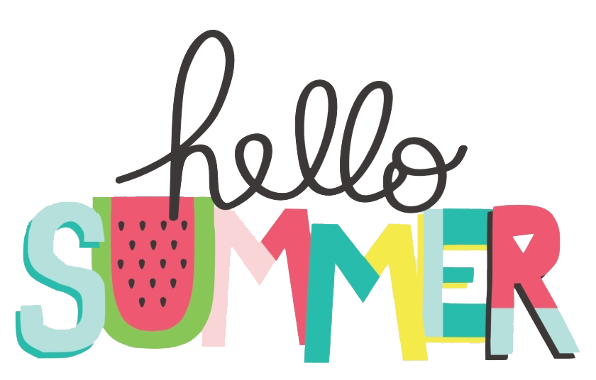 Summer Word Hello Transparent PNG Image