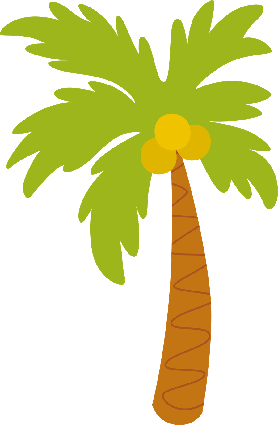 Coconut Tree Hawaiian Luau Transparent PNG Image