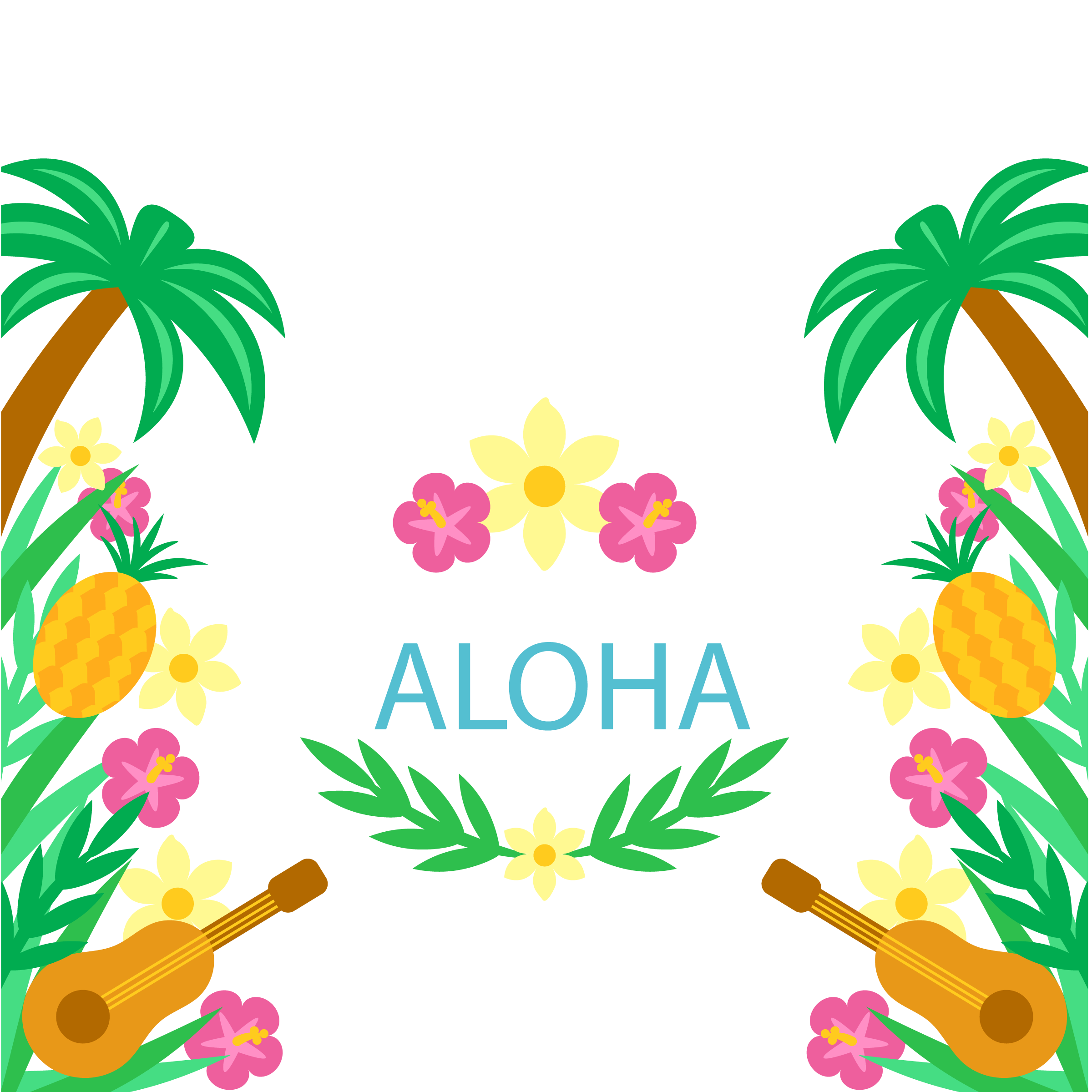 Flower Aloha Hawaiian Luau Transparent PNG Image