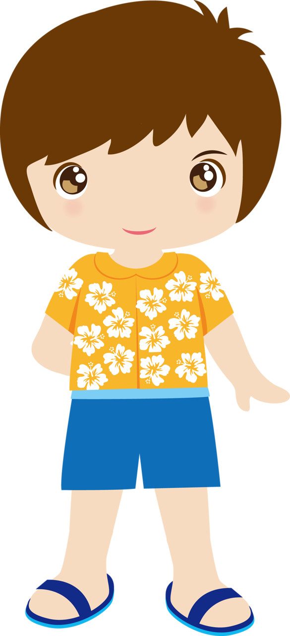 Boy Hawaiian Luau File Transparent PNG Image