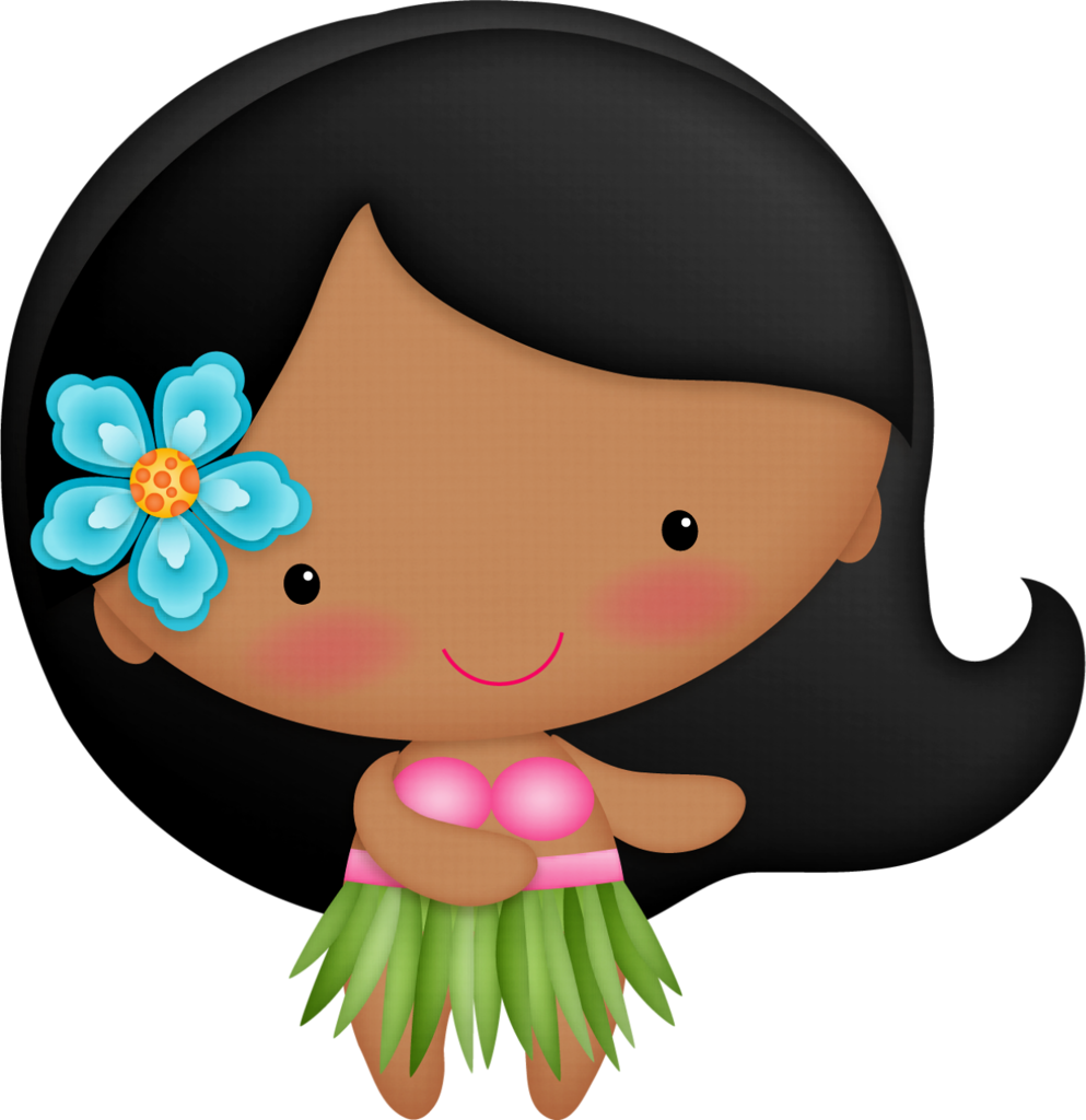 Girl Hawaiian Luau Transparent PNG Image