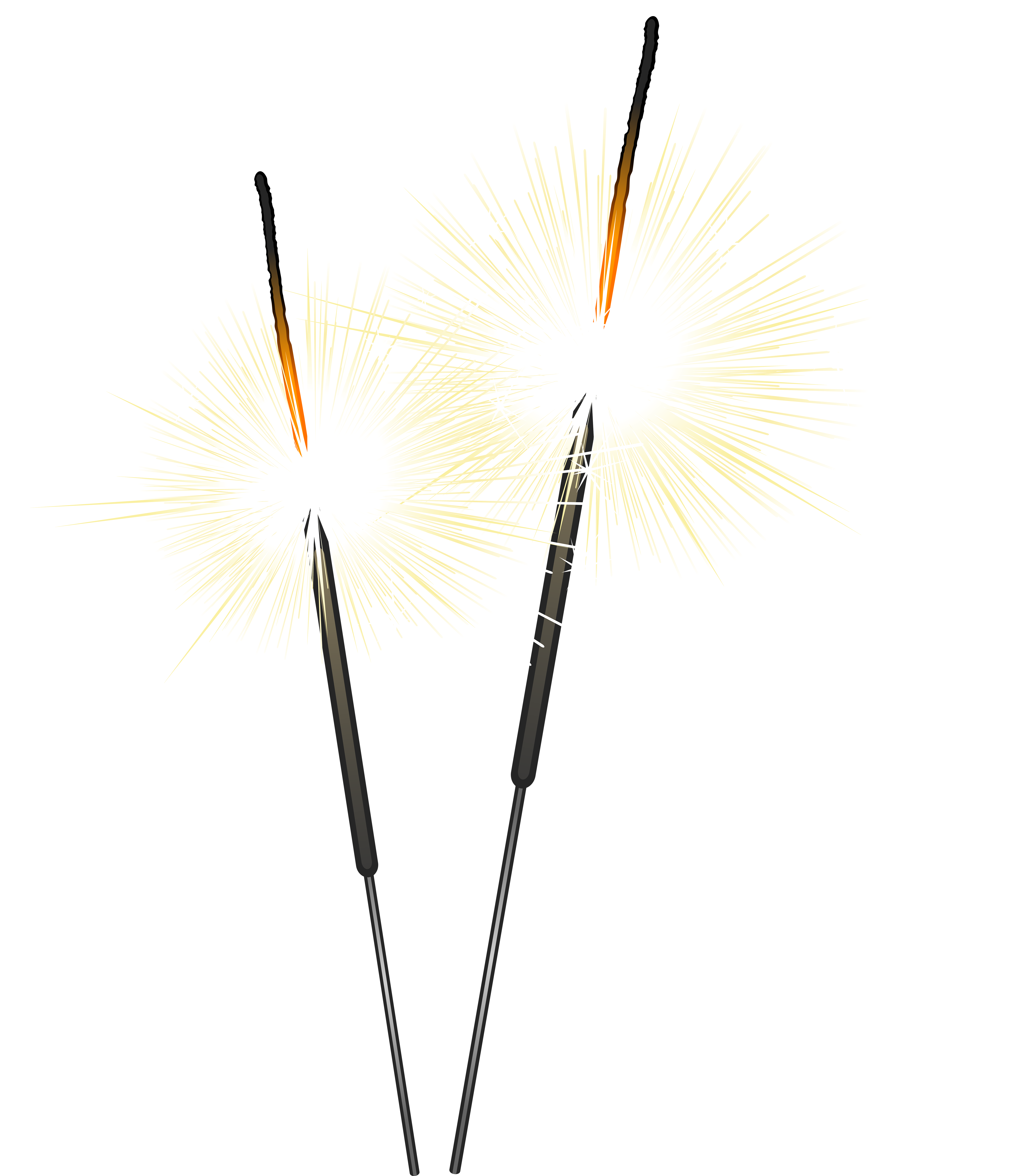 Sparkler Transparent PNG Image