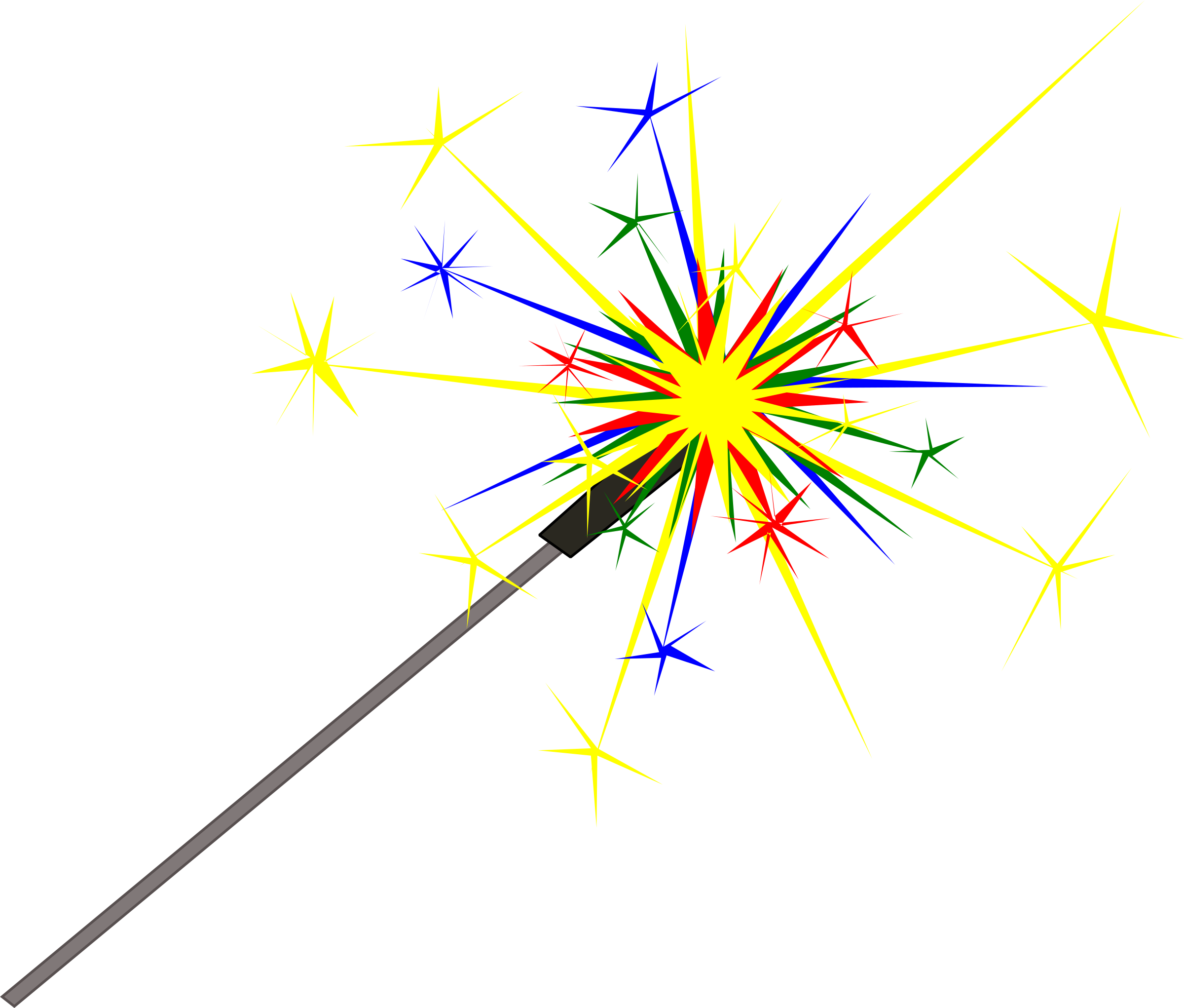 Sparkler Transparent PNG Image