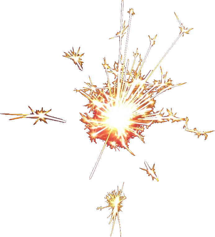 Sparkler Transparent PNG Image