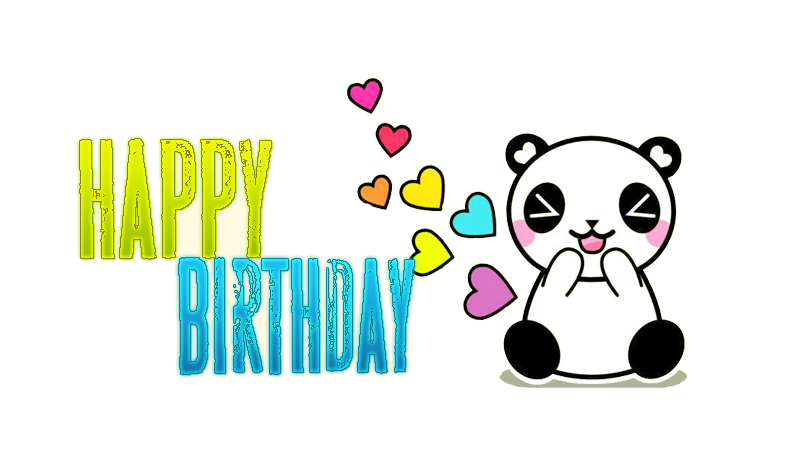 Cute Birthday Teddy Transparent PNG Image