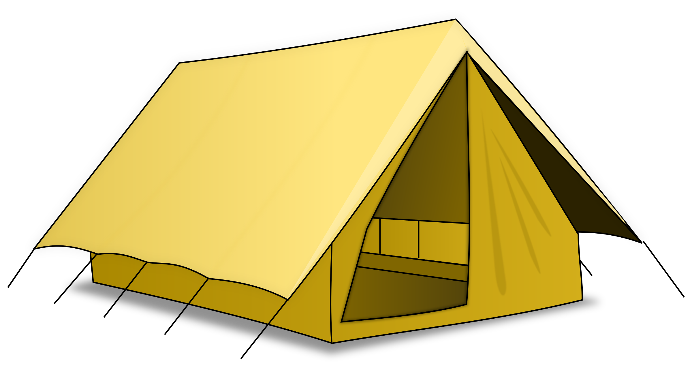 Camp Tent Transparent PNG Image