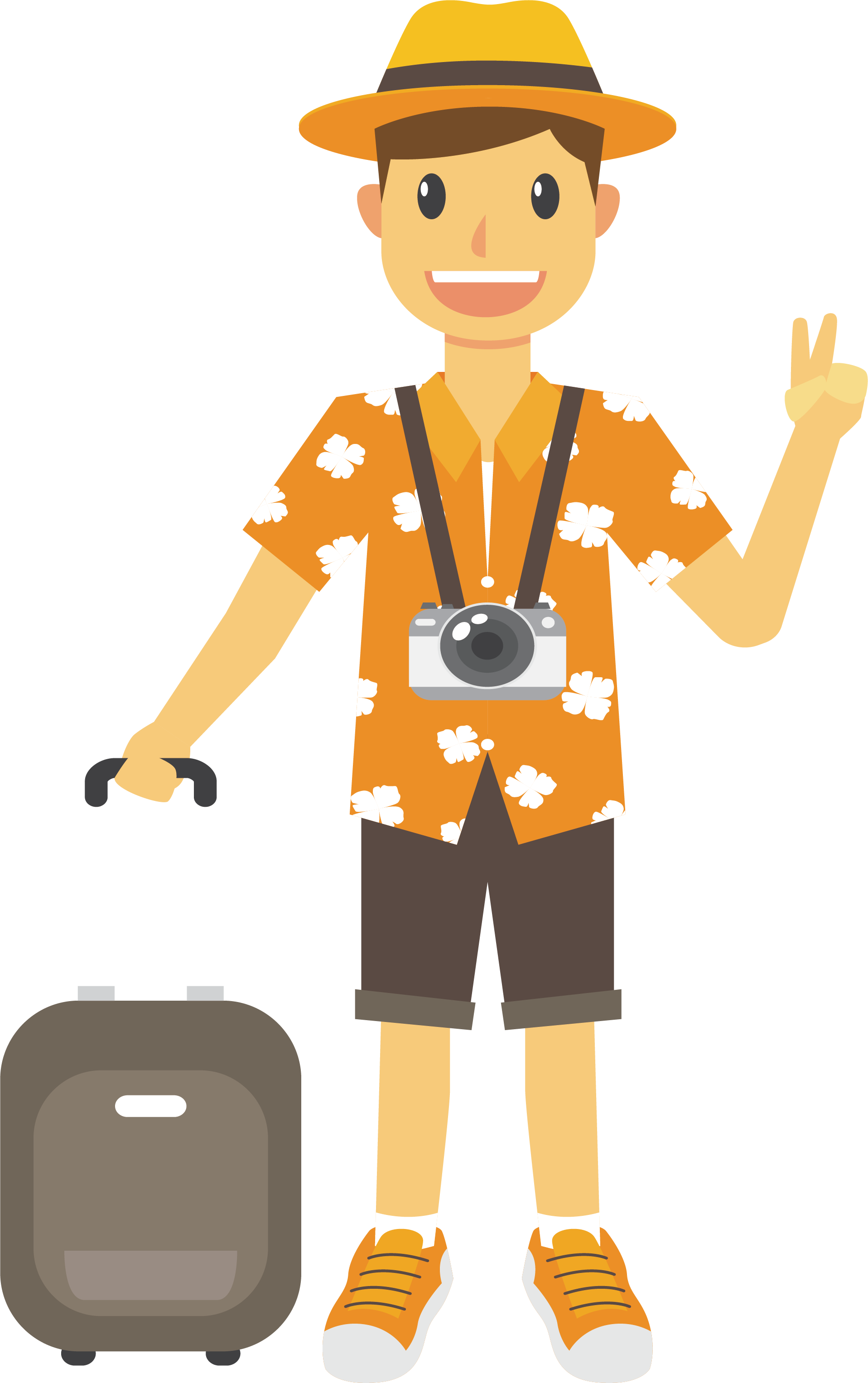 Tourist Transparent PNG Image