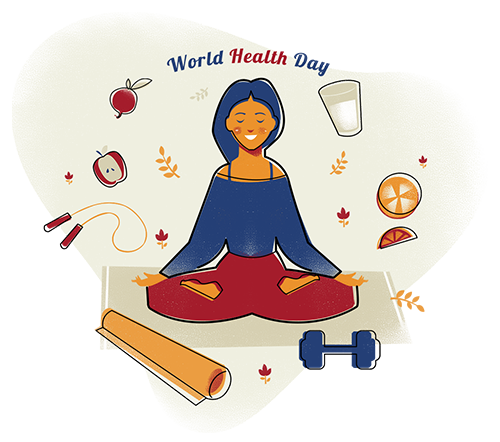 World Global Health Day Transparent PNG Image