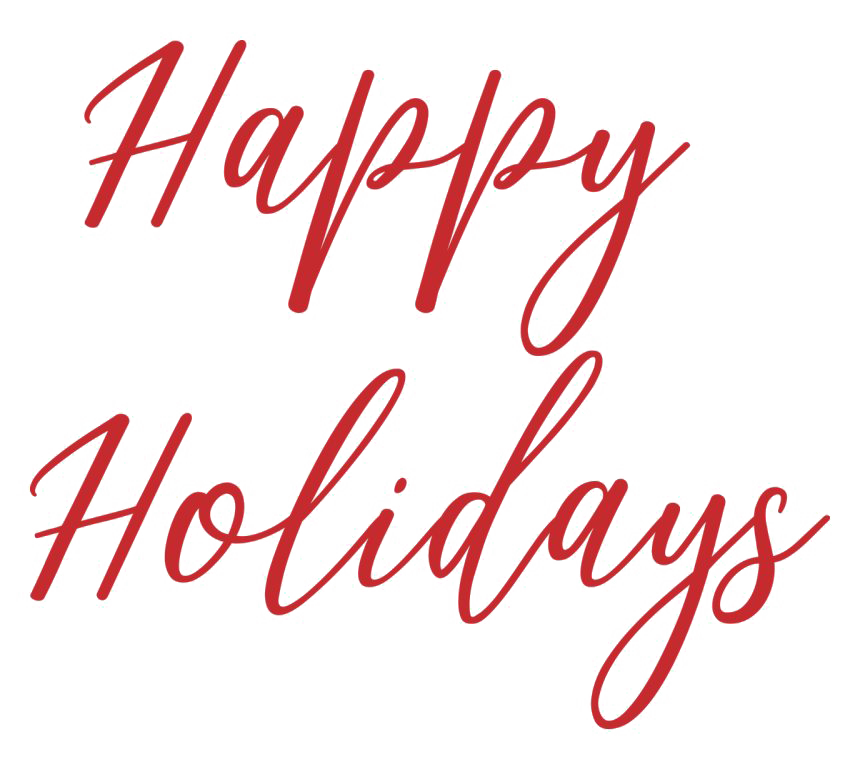 Calligraphy Holidays Happy Transparent PNG Image