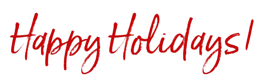 Calligraphy Holidays Happy Transparent PNG Image