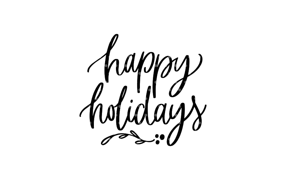 Calligraphy Holidays Happy Transparent PNG Image